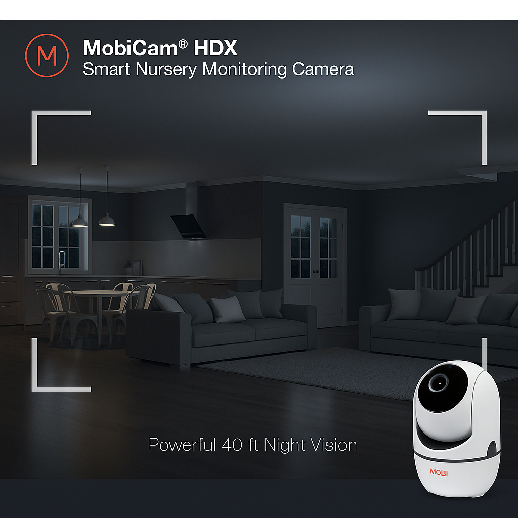 cam HDX Wi-Fi Pan & Tilt Smart Nursery Monitoring Camera